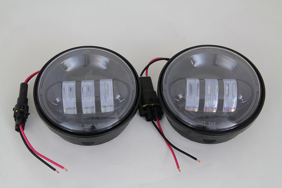 FL 1980-UP 4-1/2" LED Spotlamp Assembly, Black Reflector