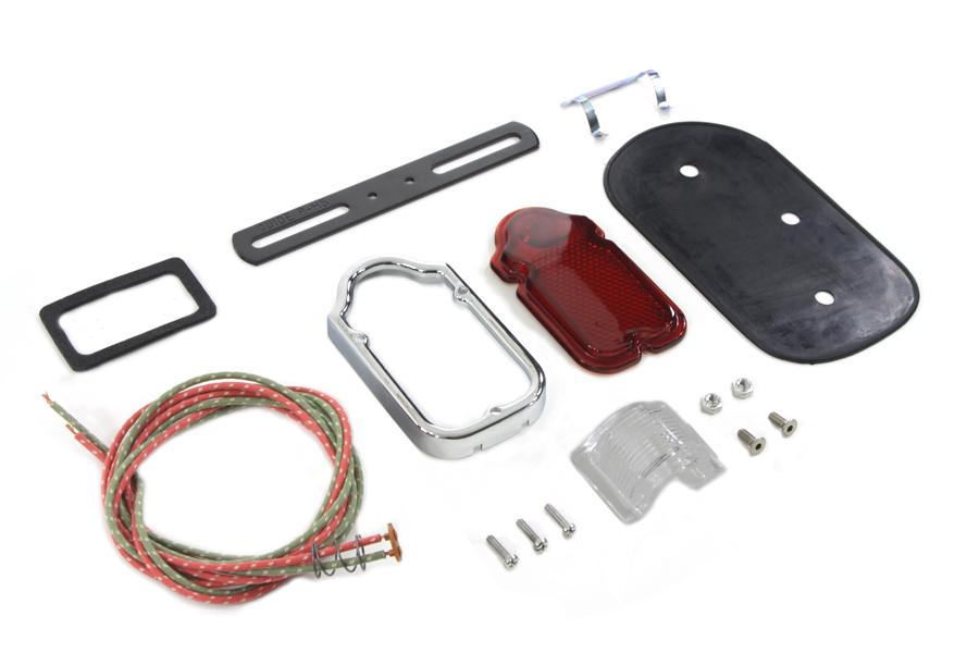 Tombstone Tail Light Parts Kit for FL 1947-1954 Big Twins