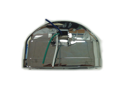 Complete Caddy 12V Bottom Mount Headlamp with Bulb