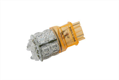 Super Flux LED Wedge Style Bulb Amber for All 3157 Tail Lamps
