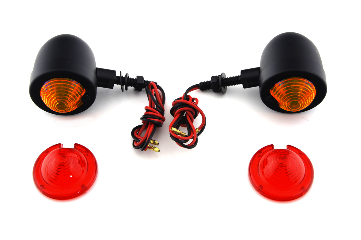 Black Egg Style Marker Lamp Set