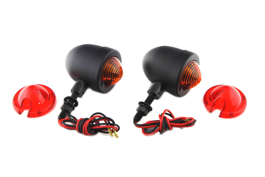 Black Egg Style Marker Lamp Set