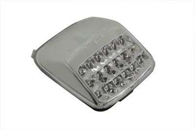 Lay Down Tail Lamp Assembly Clear LED for 2000-2005 FXSD
