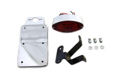 Side Mount Tail Lamp Kit Cateye Style for Harley XL 2004-UP