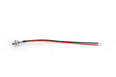 3mm Red LED Indicator Lamp Set for Harley and Custom