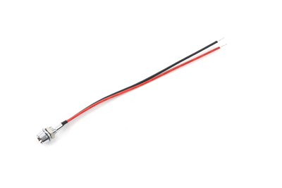3mm Red LED Indicator Lamp Set for Harley and Custom