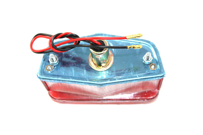 Tail Lamp Large Lucas Style for Harley Big Twins