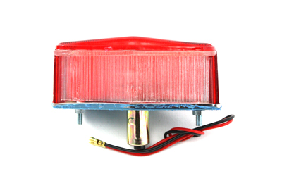 Tail Lamp Large Lucas Style for Harley Big Twins