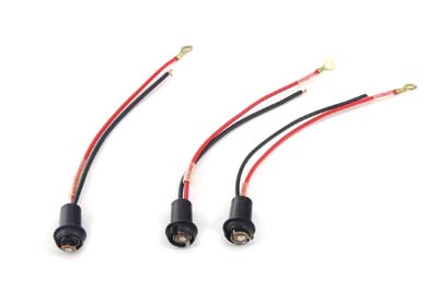 Plastic Indicator Lamp Socket Set for 1939-1995 Harley