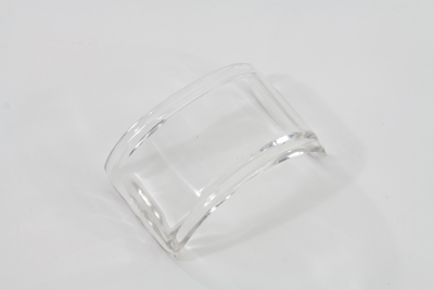 Tail Lamp Lens Top Beehive Style Plastic Clear