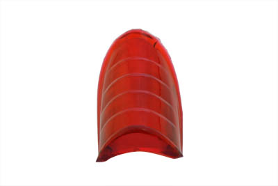 Tail Lamp Lens Beehive Style Plastic Red for Harley 1939-46 Big Twins