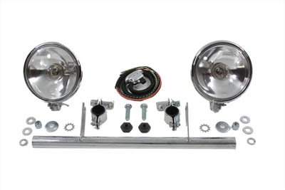 Spotlamp Bracket Kit with Ride Control for 1941-1957 Big Twin 45