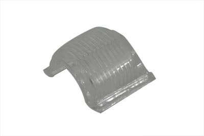 Tail Lamp Tombstone Plastic Clear Top Lens Harley FL