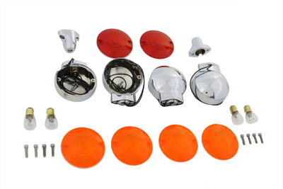 Turn Signal Kit without Brackets for Harley FLST 1986-UP Softails