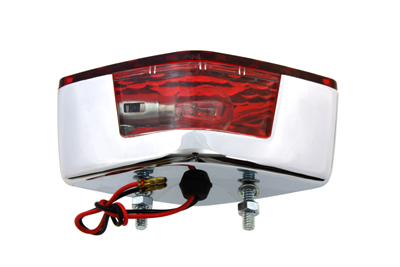 Chrome Diamond Tail Lamp for Harley FXWG FXST