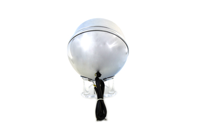 Replica 7" H-4 Round Headlight w/ Visor Assembly for Harley FLST