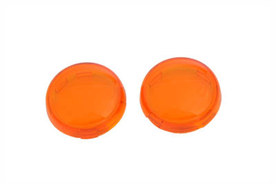 Turn Signal Lens Set Amber for Harley FXSTD 2000-UP Softail