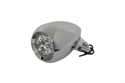 Chrome 4 1/2" Protolyte Headlight for Harley FXST XL FXD