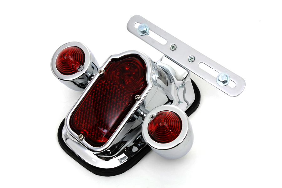 Tail Lamp Assembly Tombstone Style with Bullet Lamp