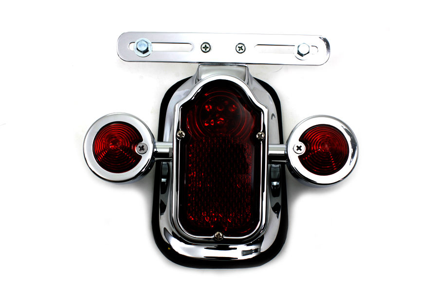 Tail Lamp Assembly Tombstone Style with Bullet Lamp