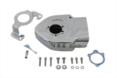 Chrome Sifton V-Charger Air Cleaner Kit 1984-89 Harley Big Twins