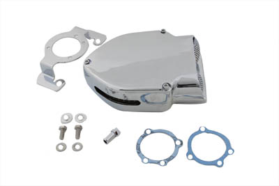 Chrome Sifton V-Charger Air Cleaner Kit for XL 1988-1990 Harley