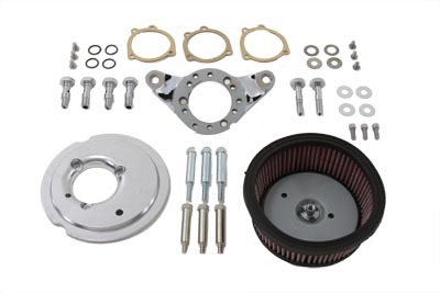 Velo EFI High Flow Air Cleaner Assembly for 2002-2007 FXD & Softails