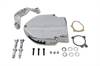 Chrome V-CHARGER Air Cleaner Kit for 1992-2006 Harley Big Twins