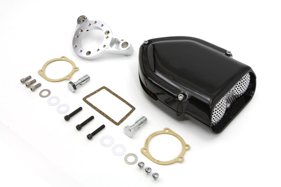Black V-Charger Air Cleaner Assembly for XL 1991-UP