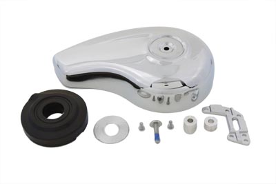 Chrome Tear Drop Air Cleaner Cover Kit For Harley