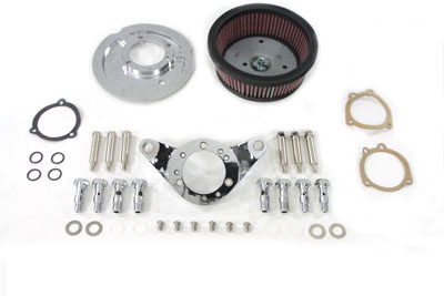 Velo High Flow Air Cleaner Assembly for 1992-05 Harley Big Twins