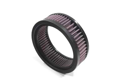 K&N 2 3/16 in. Tall Tear Drop Air Cleaner Filter for Big Twin & XL