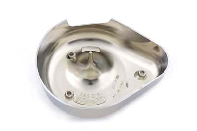 Chrome Notched Tear Drop S&S Air Cleaner Cover
