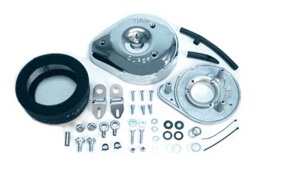 Chrome S&S Air Cleaner Assembly for 1993-up Big Twin EVO
