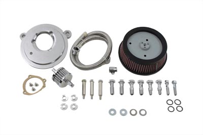 Velo Air Cleaner Backing Plate Kit For Harley