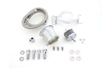 Chrome Velocity Stack with SS Kit for 2000-2007 Big Twin