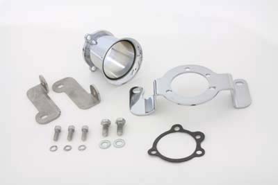 Chrome Velocity Stack Kit for Harley FX & FL 1978-1984 Big Twins