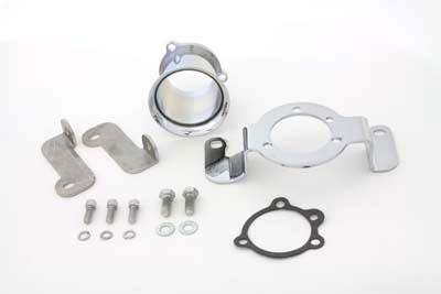 Chrome Velocity Stack Kit for Harley FX & FL 1978-1984 Big Twins