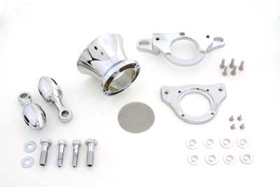 Chrome BILLET Velocity Stack Kit for 1992-up Big Twin EVO & TC 88