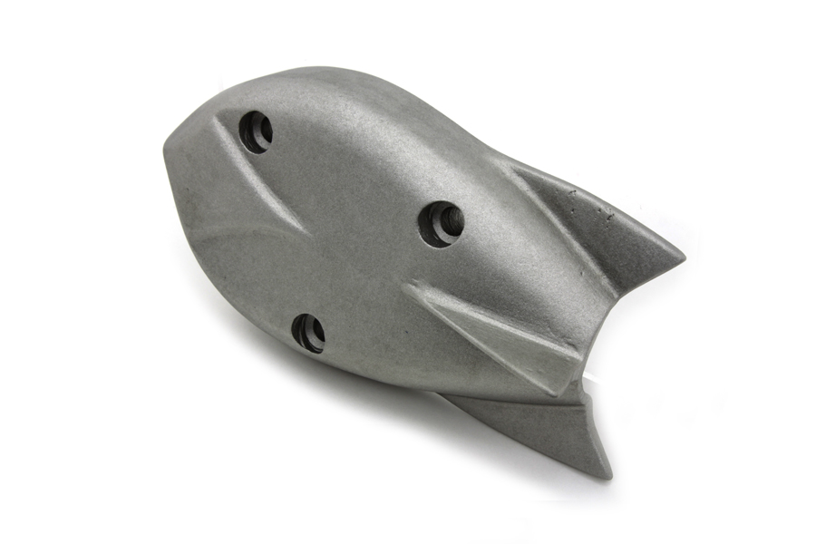 Rocket Style Carburetor Cover Raw Cast for 1971-1988 Models