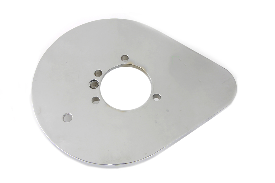 Chrome Alloy Air Cleaner Backing Plate for 1972-1976 Bendix-Keihin