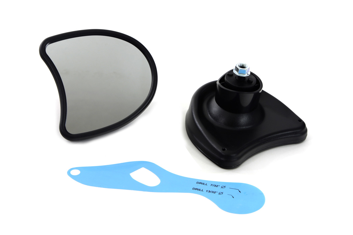 Fairing Mount Mirror Set Bat Wing Style for 1996-UP Touring