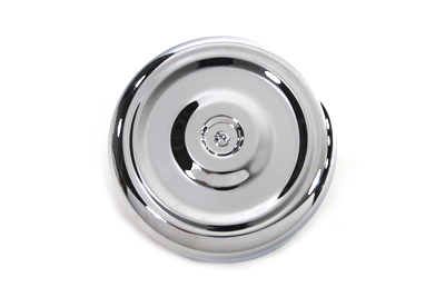 Chrome Round Bobbed Style 8" Air Cleaner Cover