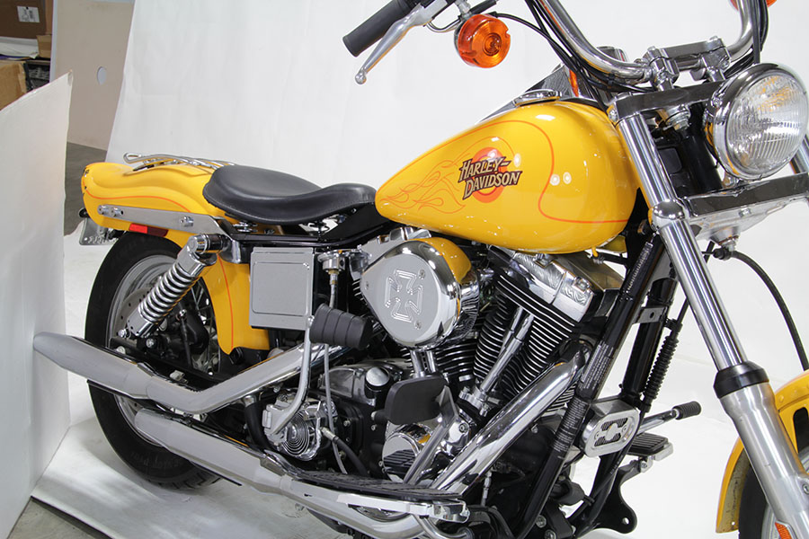 Chrome Teardrop Maltese FXST & FXD 1993-2007 Air Cleaner Assembly