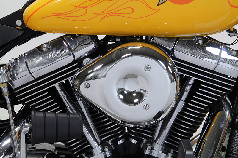 Chrome Teardrop FXST & FXD 1993-2007 Wyatt Gatling Air Cleaner