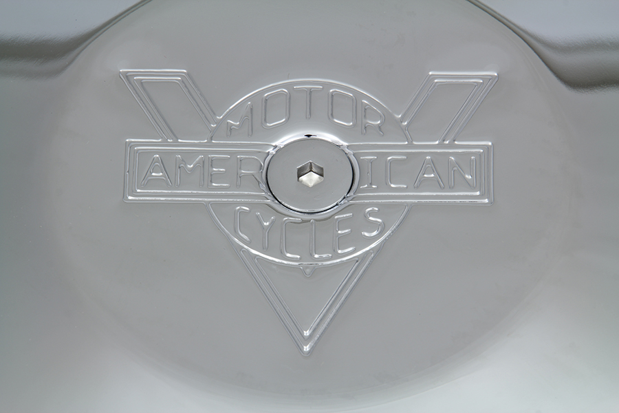 Chrome Round V Logo FXST & FXD 1993-2007 Air Cleaner Assembly
