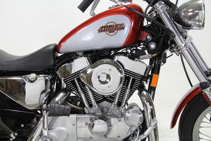 Chrome XL 1991-UP Sportsters Teardrop Gatling Air Cleaner Assembly