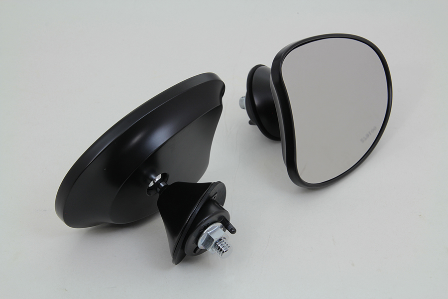 FLT 2014-UP Touring Mini Fairing Mirror Set Black