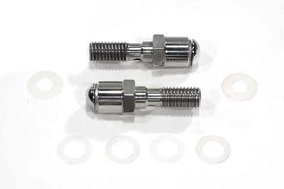 Chrome Extended Breather Bolt Set for Harley 1991-UP Big Twins & XL