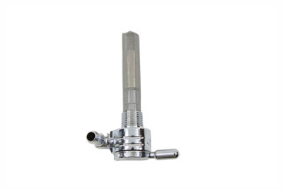Sifton Ball Petcock Chrome Forward Outlet for 1955-74 Big Twins & XL
